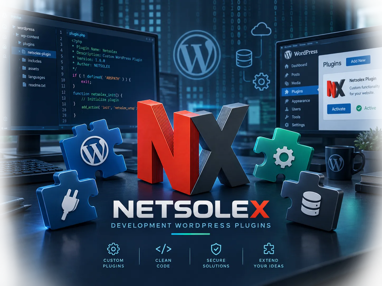 Mobles NETSOLEX - WordPress PLugin Development